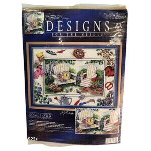 Hometown Counted Cross Stitch Kit 11" X 16" By Designs For The Needle Includes N